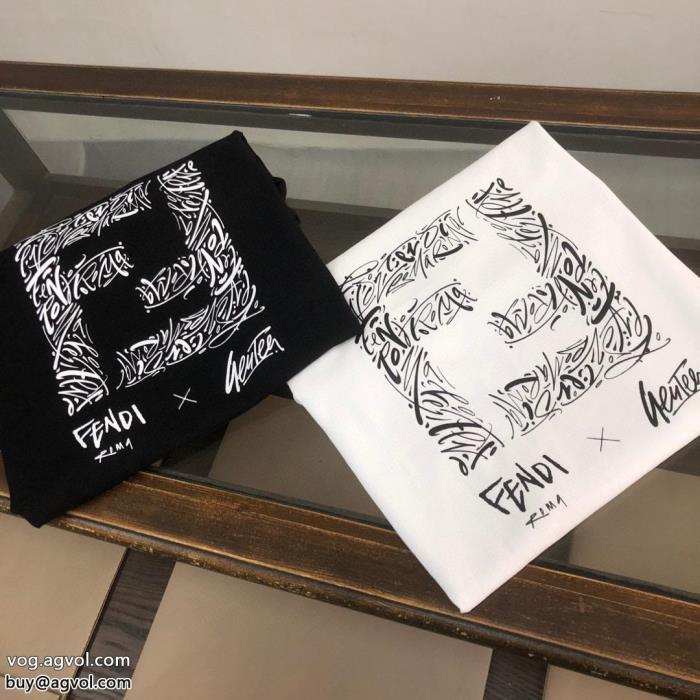 FENDI偽 ブランド 購入半袖Tシャツ贅沢な逸品大人の華やかさを演出_0_3