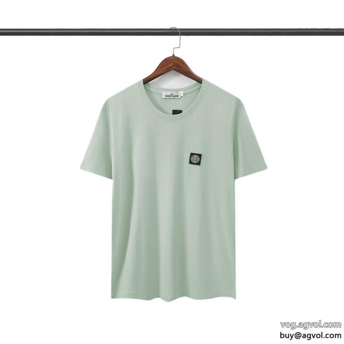ストーンアイランド大人気商品発表の新作モデルコピー 品 ブランド半袖Tシャツ_0_0