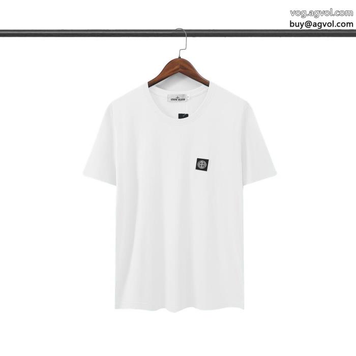 ストーンアイランド大人気商品発表の新作モデルコピー 品 ブランド半袖Tシャツ_0_3