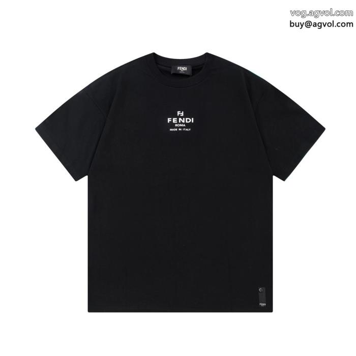 ブランド コピー ショップ半袖TシャツFENDI旬デザイン2024年の夏のマスト_0_0