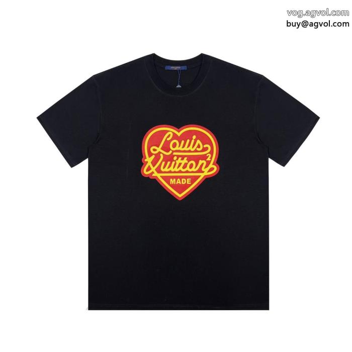 激安 通販 ブランド半袖TシャツLOUIS VUITTON低価格存在感のある_0_1