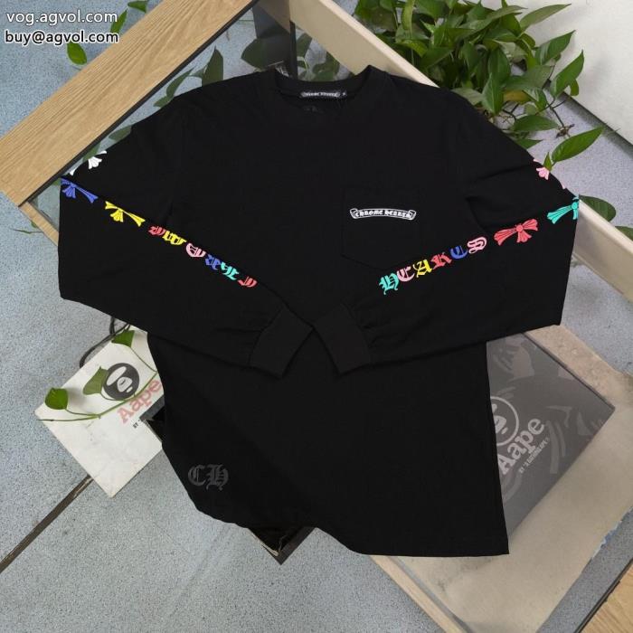 クロムハーツファッションの最先端！早い者勝ちコピー 品 販売長袖Tシャツ_0_2