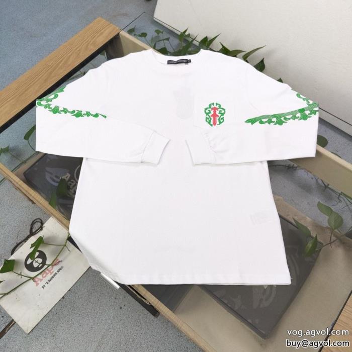 CHROME HEARTSスーパー ブランド コピー機能面抜群人気商品長袖Tシャツ_0_0