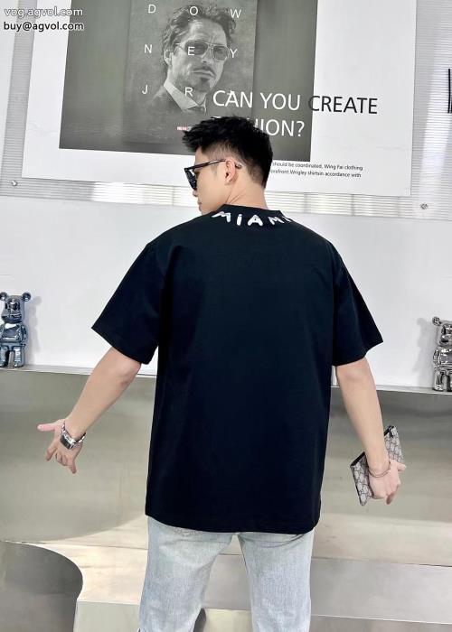 balenciaga半袖Tシャツスーパー コピー 通販今季はトップスにおすすめ清涼感_0_0