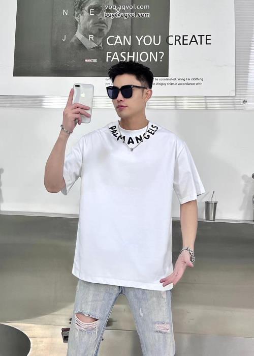 balenciaga半袖Tシャツスーパー コピー 通販今季はトップスにおすすめ清涼感_0_2