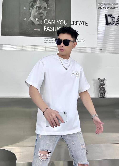 激安 ブランド 通販大人で素敵今季話題の一級品DIOR半袖Tシャツ_0_2