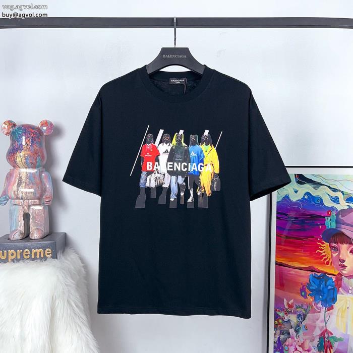 半袖Tシャツbalenciaga韓国の人気最前線2024コピー 品 販売_0_1