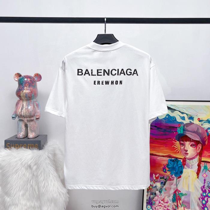 半袖Tシャツ個性的なデザイン涼しげな印象のブランド コピー 専門balenciaga_0_1