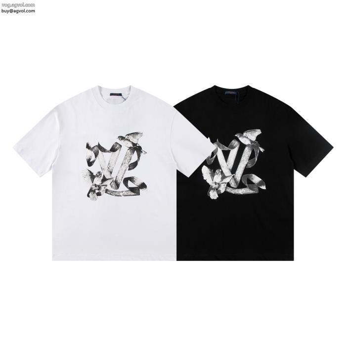 ブランド コピー半袖Tシャツ海外大人気アイテム存在感大ルイ ヴィトン_0_2