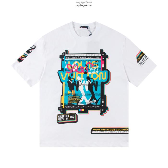 LOUIS VUITTONブランド 激安半袖Tシャツ低価格爆発的な人気_0_0