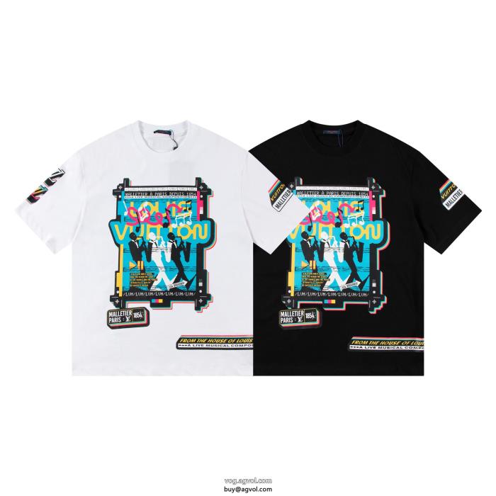 LOUIS VUITTONブランド 激安半袖Tシャツ低価格爆発的な人気_0_2