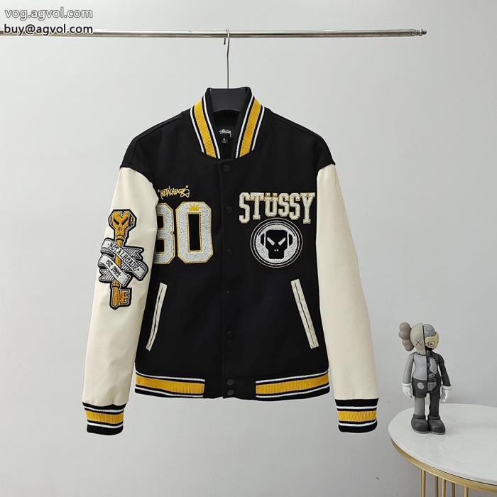コート人気急上昇中大胆なデザインブランド 激安STUSSY_0_2