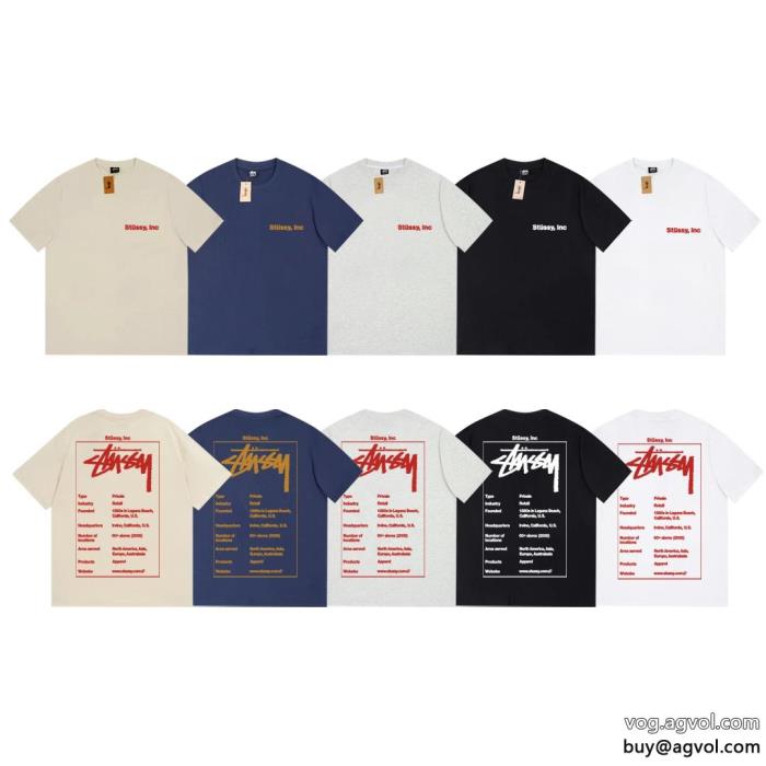 半袖Tシャツ偽 ブランド 購入大胆なカジュアルダウン機能性が高いステューシー_0_1