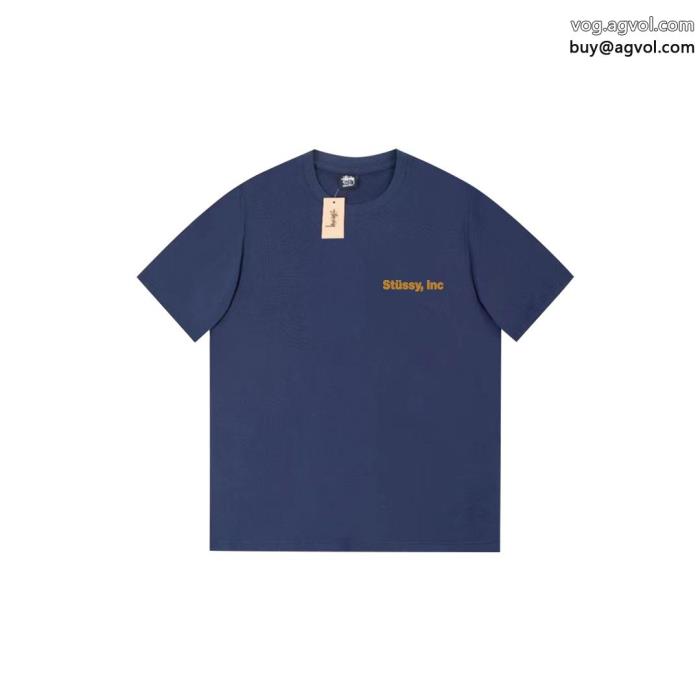 半袖Tシャツ偽 ブランド 購入大胆なカジュアルダウン機能性が高いステューシー_0_3