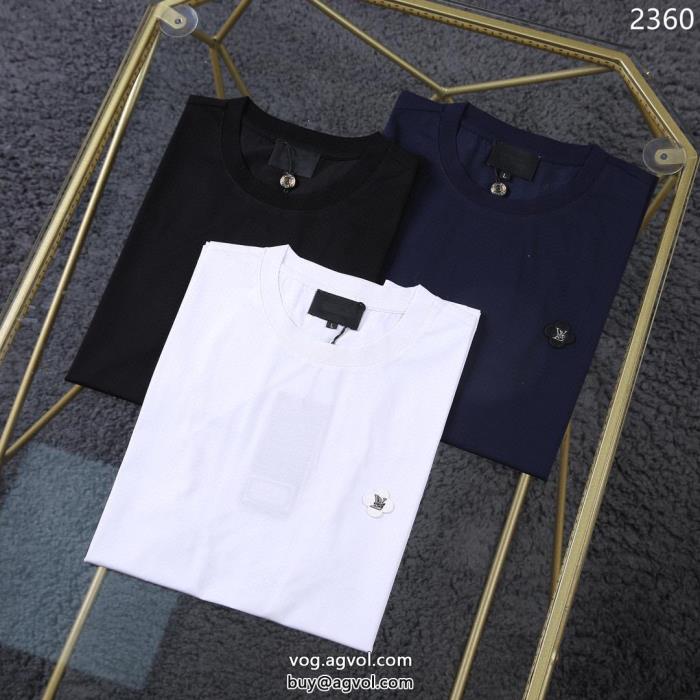 半袖Tシャツコピー 品 ブランドLOUIS VUITTONNEW素敵夏の最新ファッション_0_1
