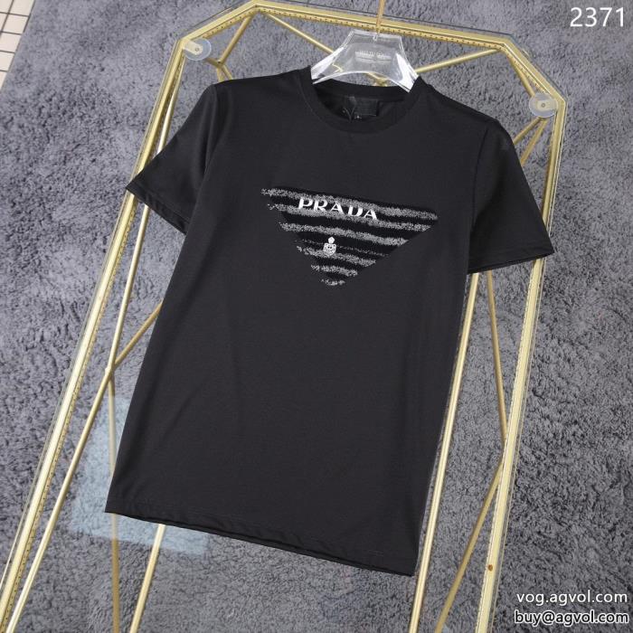 半袖TシャツSS23注目スタイル清涼感とカジュアルスタイルプラダ偽物 通販 _0_0