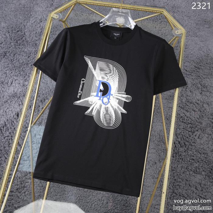 DIOR風合いが魅力夏に向けて気になるブランド コピー半袖Tシャツ_0_2