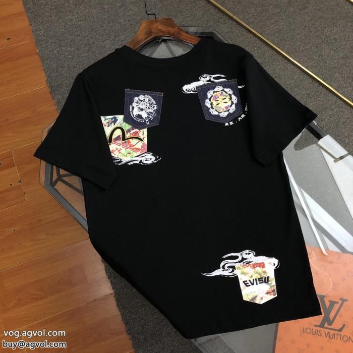 着こなし自在SS23オシャレブランド 品 コピーエヴィス半袖Tシャツ_0_2