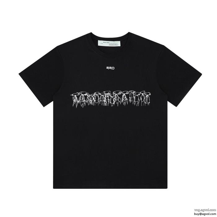 Off-White偽 ブランド 購入根強い人気定番商品洗練された印象半袖Tシャツ_0_0