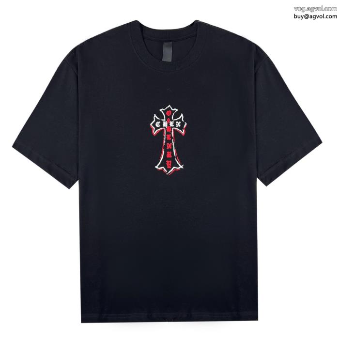クロムハーツ激安 ブランド今年流大人っぽさ今流行半袖Tシャツ_0_1
