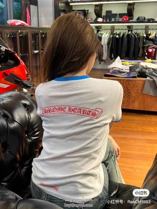 ブランド コピー 安心半袖Tシャツ話題のブランド2024年春限定 永遠の定番CHROME HEARTS_0_2