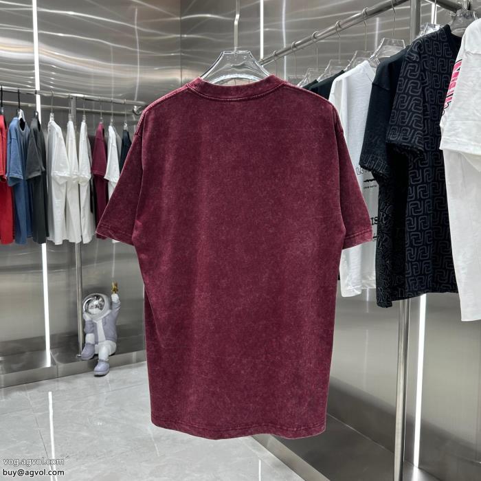万能アイテムクラシカルな雰囲気balenciagaブランド コピー 優良半袖Tシャツ_0_3