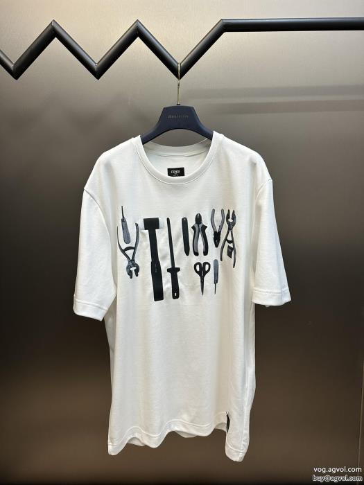 快適な着心地大絶賛半袖Tシャツブランド コピー 着払いFENDI_0_0