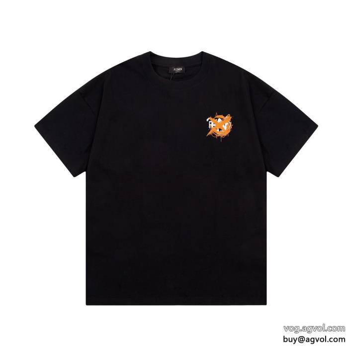 半袖Tシャツフェンディ大変お買得北欧ブランドブランド フェイク_0_0