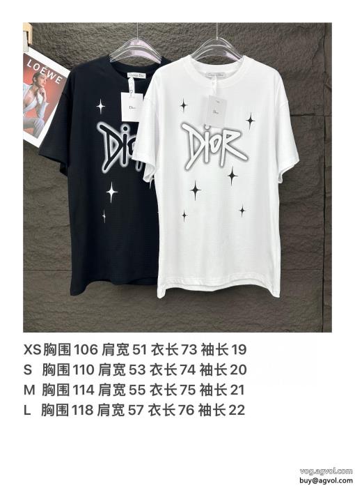ブランド コピー 販売 風合いが魅力心惹かれるスタイルDIOR半袖Tシャツ_0_3