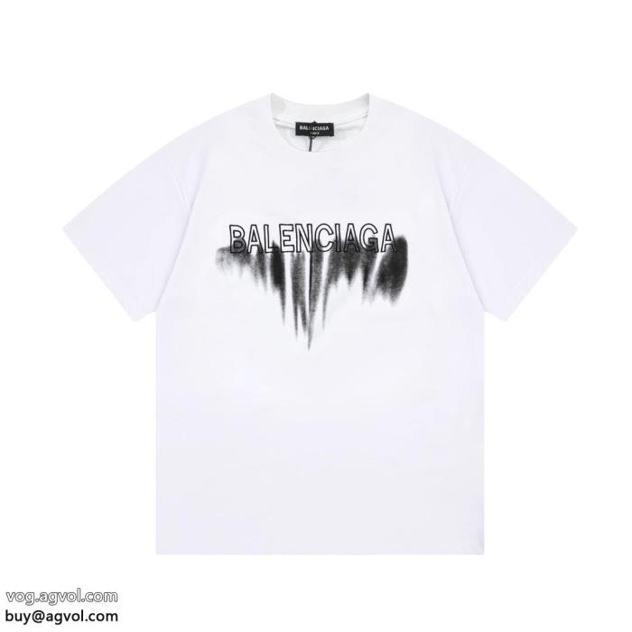 通販 ブランドbalenciaga王道コンビ即完売半袖Tシャツ_0_0