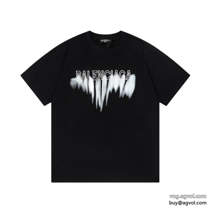 通販 ブランドbalenciaga王道コンビ即完売半袖Tシャツ_0_2