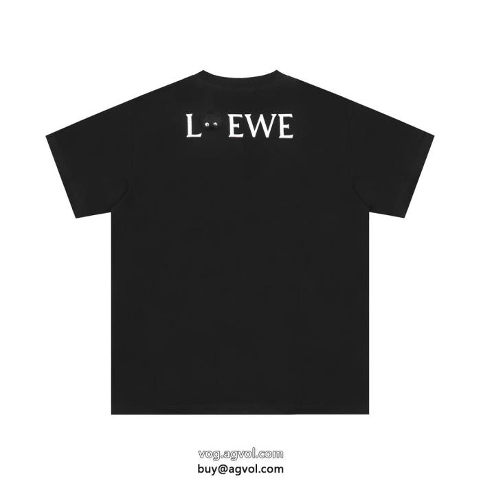ブランド コピー s 級半袖Tシャツロエベ入荷予定清涼感とカジュアルスタイル_0_2