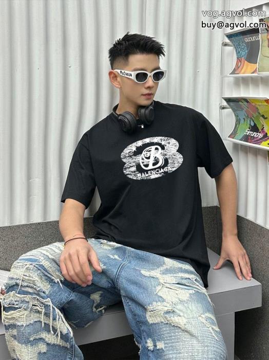 やっぱり欲しい即発送カワイイ雰囲気半袖Tシャツ激安 ブランドbalenciaga_0_2
