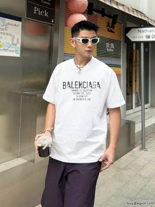 コピー 商品 販売最高級ランクセレブや芸能人からも愛用バレンシアガ半袖Tシャツ_0_2