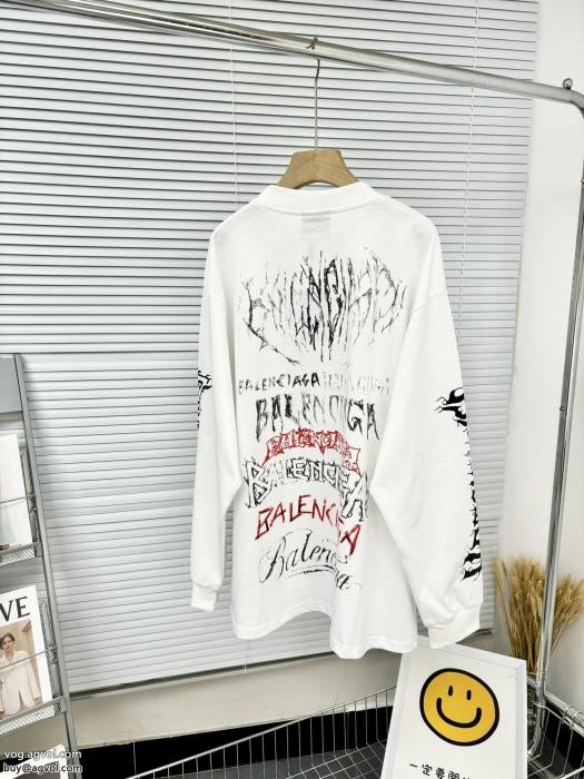 長袖Tシャツバレンシアガ人気話題爽やかさブランド スーパー コピー 優良_0_2