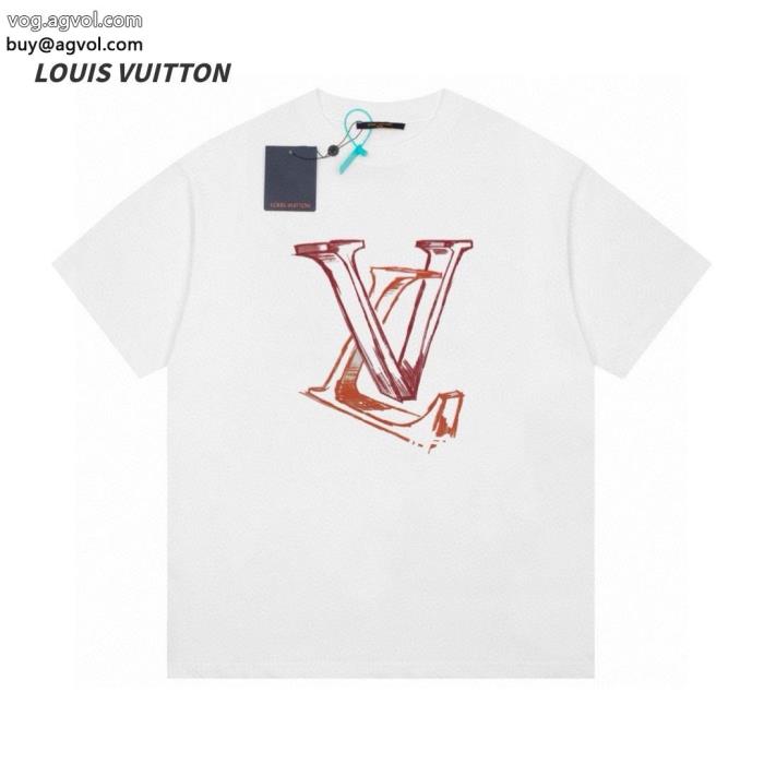 LOUIS VUITTON個性派さん幅広い層におすすめ半袖Tシャツ偽物 ブランド 販売_0_0
