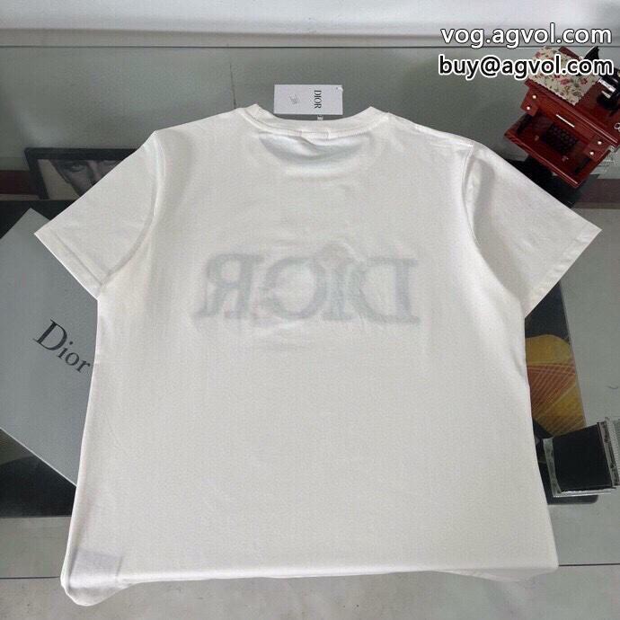 毎年爆発的人気今夏のお気に入りスタイルDIOR半袖Tシャツコピー ブランド 販売_0_2