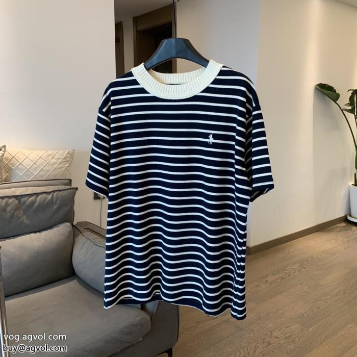 ポロ ラルフローレン韓国ファッション洗練されたおしゃれ感を持つ偽物 通販 半袖Tシャツ_0_1