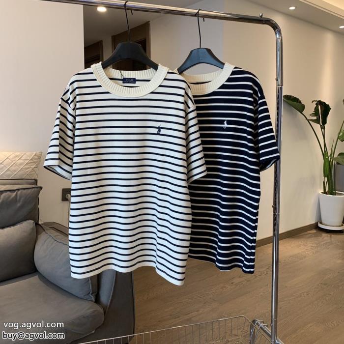 ポロ ラルフローレン韓国ファッション洗練されたおしゃれ感を持つ偽物 通販 半袖Tシャツ_0_2