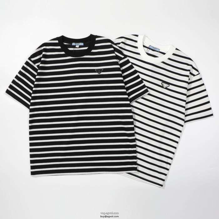 数量限定大人かっこいいブランド コピー 激安半袖TシャツPRADA_0_1