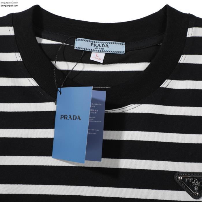 数量限定大人かっこいいブランド コピー 激安半袖TシャツPRADA_0_3