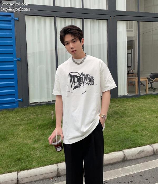 半袖TシャツDIORブランド 通販数量限定 VIP価格今旬のシルエットバランス_0_2