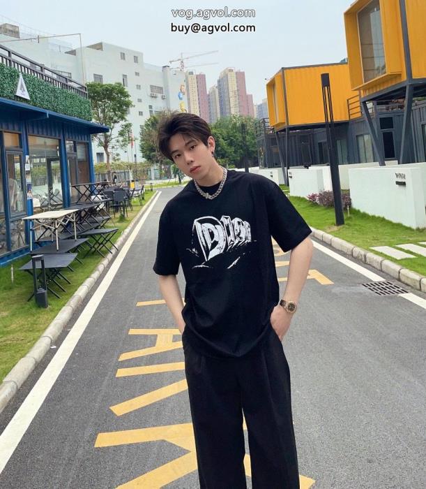 半袖TシャツDIORブランド 通販数量限定 VIP価格今旬のシルエットバランス_0_3