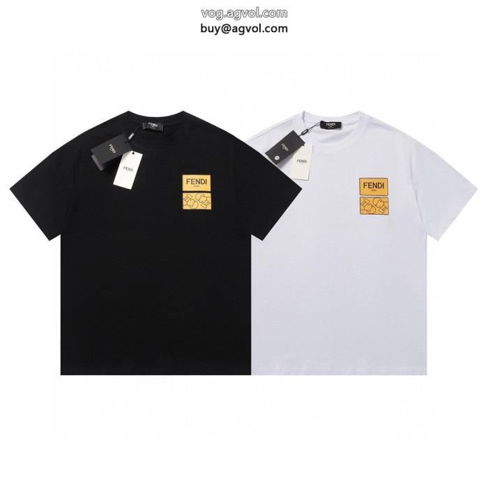 セレブ愛用　23新作2024人気新色が登場半袖TシャツFENDIコピー ブランド 通販_0_0