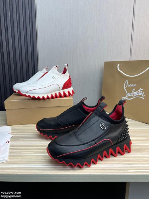 Christian Louboutin偽 ブランド スニーカー大人の色気を印象にお洒落スタイル_0_1