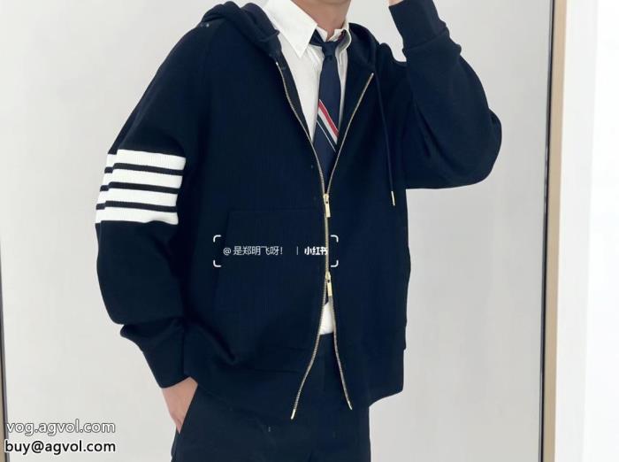 コートTHOM BROWNE23SS洗練デザイン上品さ漂うスーパー コピー ブランド 通販_0_3