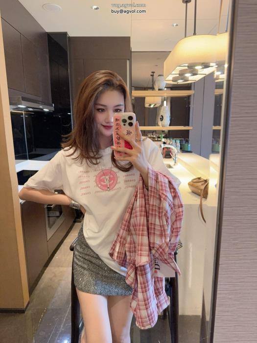 半袖Tシャツ限定版プリント夏の大人カジュアルCHコピー ブランド 優良_0_3