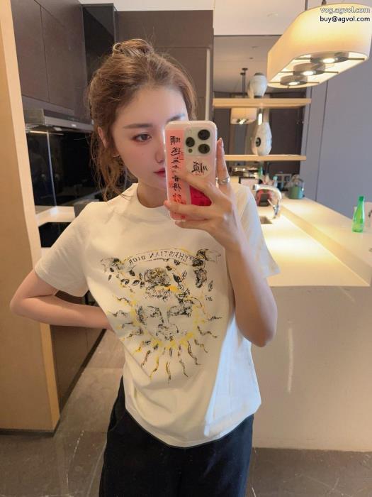 半袖Tシャツブランド コピー ショップディオール柔らかな着心地完売間近_0_0