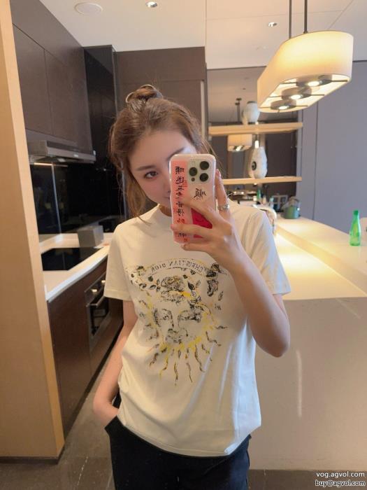 半袖Tシャツブランド コピー ショップディオール柔らかな着心地完売間近_0_3