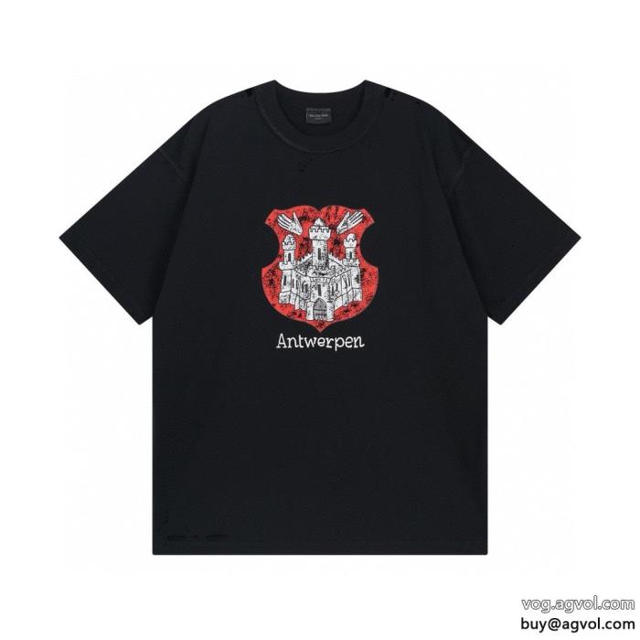 半袖Tシャツ今季は色を使った注目新品お洒落上級者偽物 ブランド 激安balenciaga_0_2